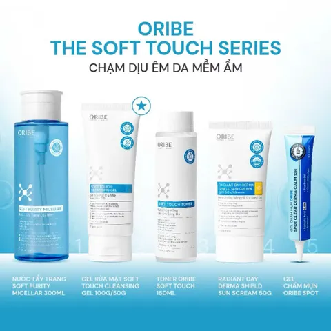 Sữa rửa mặt làm sạch dịu nhẹ Oribe Soft Touch dưỡng da ẩm mịn mềm mại dành cho mọi loại da