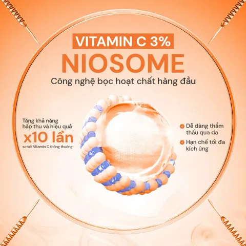 Serum Vitamin C Oribe Dân Khang hỗ trợ sáng da mờ nám sạm làm chậm lão hóa