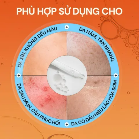 Serum Vitamin C Oribe Dân Khang hỗ trợ sáng da mờ nám sạm làm chậm lão hóa