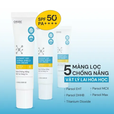 Kem chống nắng phổ rộng chống tia UVA/UVB cho mọi loại da Oribe SPF 50+ PA++++