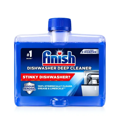 Dung Dịch Vệ Sinh Máy Rửa Chén Bát Finish 250ml - Làm Sạch Sâu, Bảo Vệ Hiệu Quả, Nhập Khẩu Châu Âu