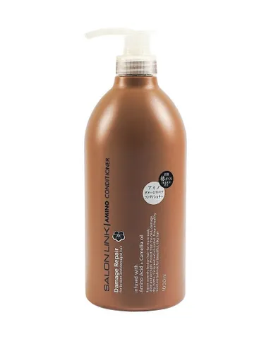 Bộ Dầu Gội, Xả Hoa Trà Phục Hồi Tóc Hư Tổn Salon Link Salonlink Damage & Repair 1000ml [hàng nhập khẩu]