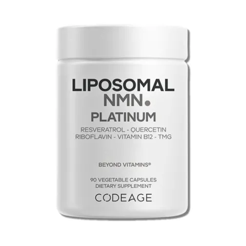 Viên uống Codeage Liposomal Platinum |90 viên| Tăng cường đề kháng/Giảm mệt mỏi - Trẻ hoá tế bào & Ngăn ngừa oxy hóa chuyên sâu [S/P Chuẩn Mỹ không tem]