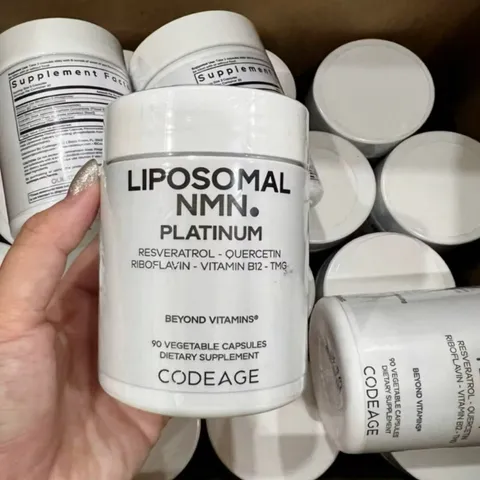 Viên uống Codeage Liposomal Platinum |90 viên| Tăng cường đề kháng/Giảm mệt mỏi - Trẻ hoá tế bào & Ngăn ngừa oxy hóa chuyên sâu [S/P Chuẩn Mỹ không tem]