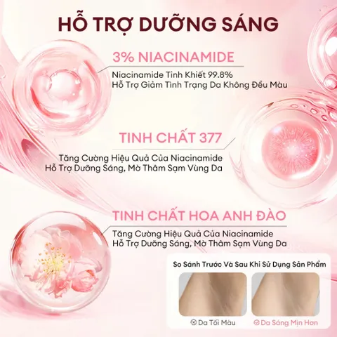Lăn Khử Mùi COLORKEY Rosé Crush 50ml [hàng nhập khẩu]