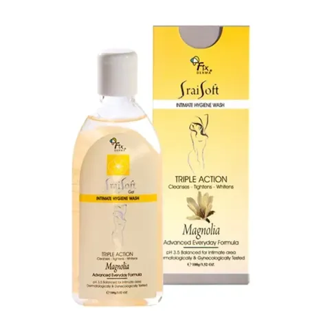 (NK chính hãng (Auth Nhập Khẩu) Gel Vệ Sinh Phụ Nữ Hương Hoa Mộc Lan Fixderma Srai Soft Gel 100G - Sản Phẩm Tuyệt Vời Cho Phụ Nữ