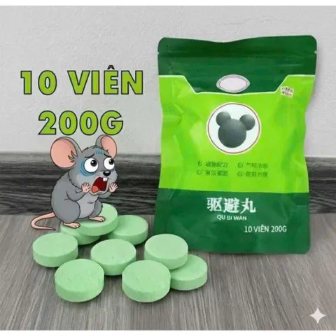 set 30 viên đuổi chuột – giúp loại bỏ chuột khỏi cuộc sống hădng ngày