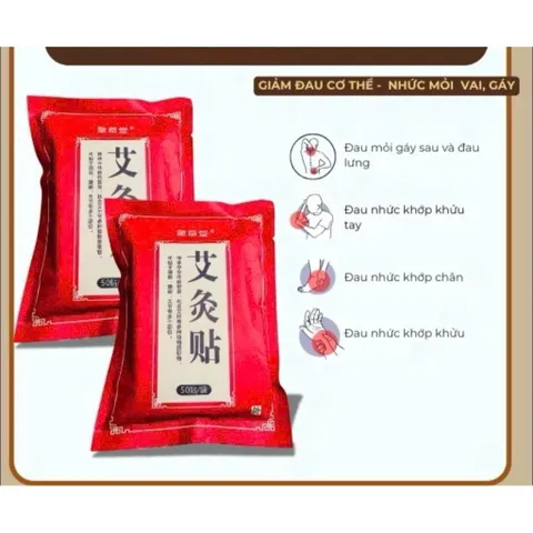 cao dán thảo dược 100 miếng – tiện lợi, dễ sử dụng
