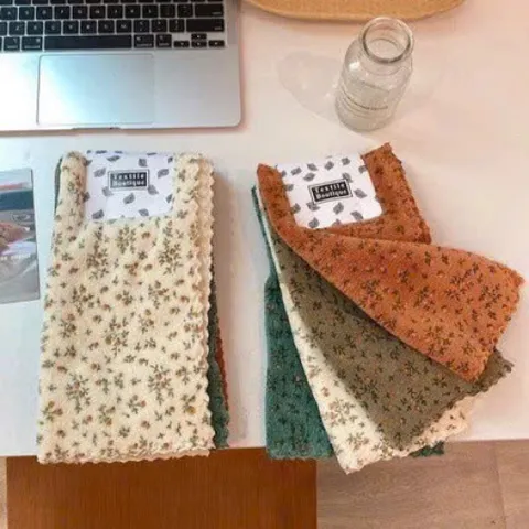 set 4 khăn lau đa năng – mềm mịn, thấm hút tốt, dùng cực tiện