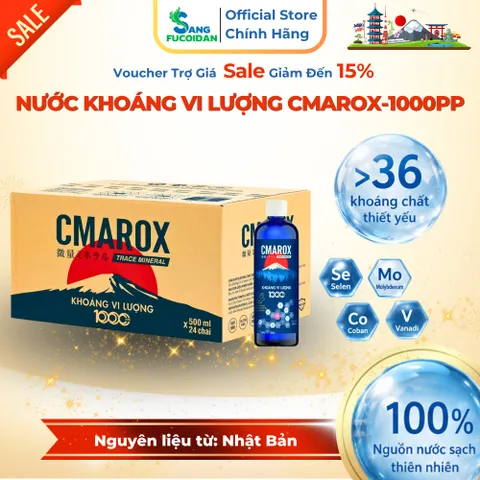 THÙNG CMAROX KHOÁNG VI LƯỢNG 1000 PPM – BỔ SUNG HƠN 36 KHOÁNG CHẤT THIẾT YẾU
