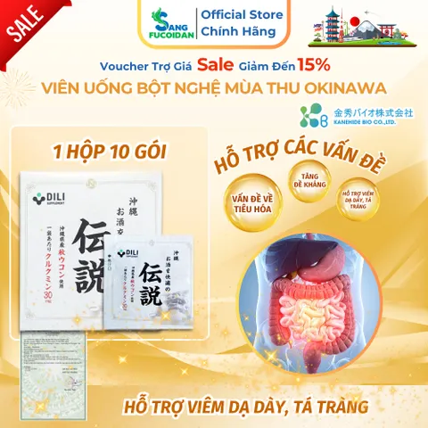 [Xuất Kèm VAT][NSF1111 Giảm 111K] Viên Uống Bột Nghệ Mùa Thu - Chính Hãng Nhật Bản