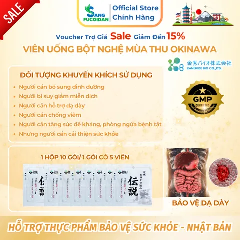 [Xuất Kèm VAT][NSF1111 Giảm 111K] Viên Uống Bột Nghệ Mùa Thu - Chính Hãng Nhật Bản
