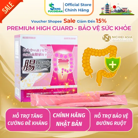 Inulin Intestines Beauty Queen Nichiei Asia Hộp 30 Gói Bảo Vệ Hệ Thống Đường Tiêu Hóa - Nhập Khẩu Chính Hãng Nhật Bản