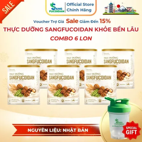 [COMBO 6 LON + QUÀ TẶNG] SỮA THỰC DƯỠNG SANG FUCOIDAN 500G