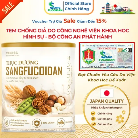 [COMBO 6 LON + QUÀ TẶNG] SỮA THỰC DƯỠNG SANG FUCOIDAN 500G