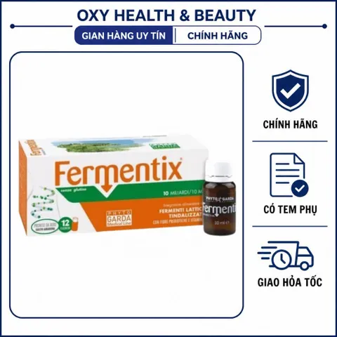 [CHÍNH NGẠCH] MEN VI SINH FERMENTIX (Ý) – HỖ TRỢ TIÊU HÓA | HỘP 12 LỌ X 10ML