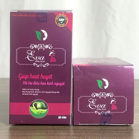 TPBVSK Điều Kinh Eva - Giúp hoạt huyết, hỗ trợ điều hòa kinh nguyệt