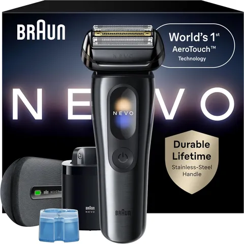 [MADE IN GERMANY] MÁY CẠO RÂU CAO CẤP BRAUN NEVO (MODEL 2026)