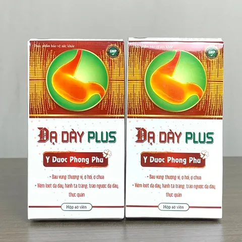 TPBVSK Dạ Dày Plus - Hỗ trợ giảm các triệuu chứngg ợ hơi, ợ chua, đầy bụng