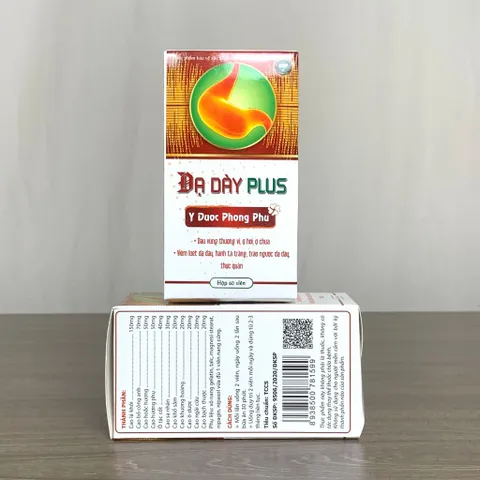 TPBVSK Dạ Dày Plus - Hỗ trợ giảm các triệuu chứngg ợ hơi, ợ chua, đầy bụng