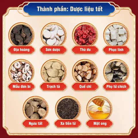 [Đồng Nhân Đường] Kim Quỹ Thận Khí Hoàn 360 Viên, bí phương bổ thận