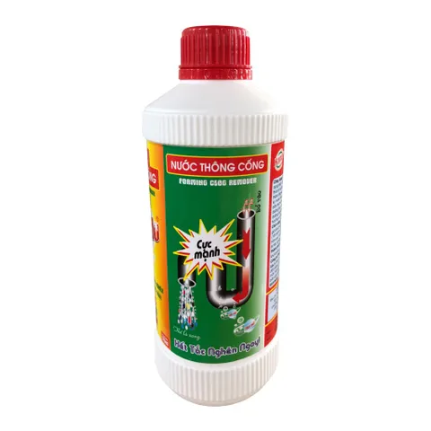 Nước thông tắc đường ống,cống Hando 570ml