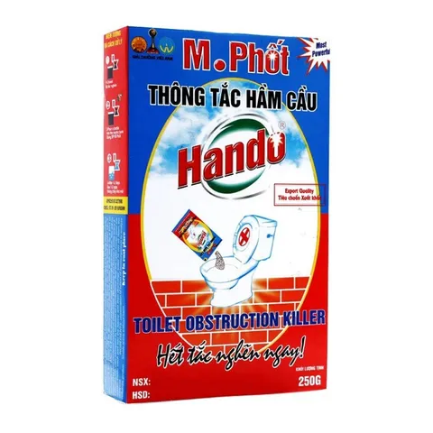 [HOT] Bộ 2 Thông tắc hầm cầu M. Phốt Hando 250g xuất khẩu