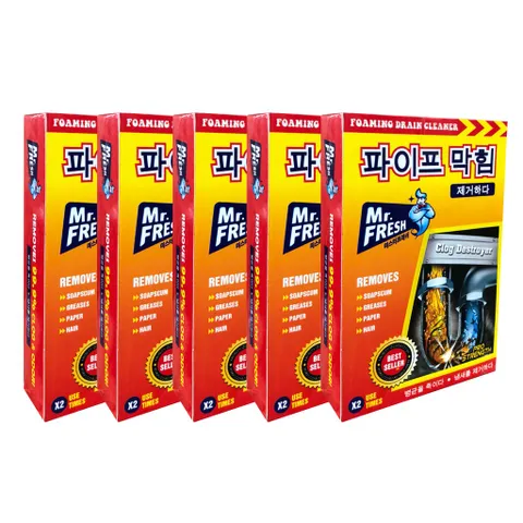 Combo 2 Hộp Bột thông tắc đường ống nước Mr.Fresh 200g