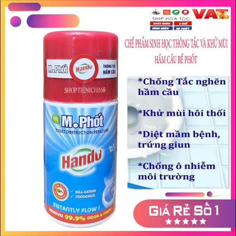 Chai Thông tắc hầm cầu M. Phốt Hando 600ml xuất khẩu