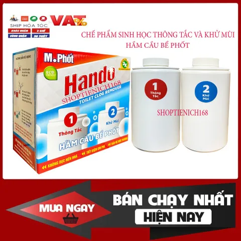 Chai Thông tắc hầm cầu M. Phốt Hando 600ml xuất khẩu