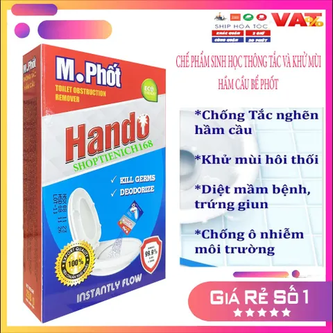Chai Thông tắc hầm cầu M. Phốt Hando 600ml xuất khẩu