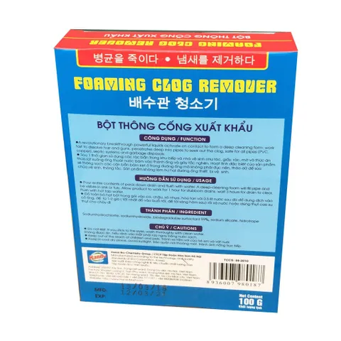 [HOT] Hộp bột thông tắc cống,ống nước xuất khẩu New TI864