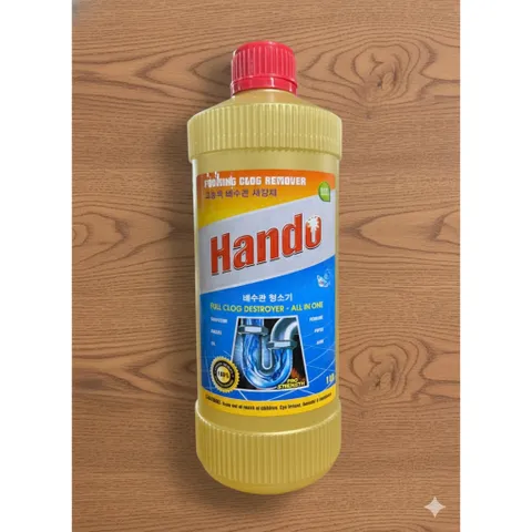 Nước thông tắc đường ống thoát nước Hando 1000ml xuất khẩu