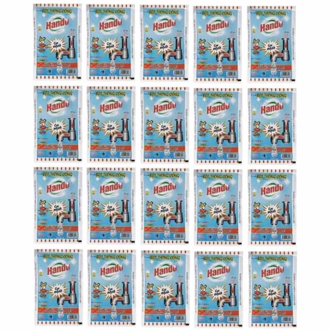 [HOT] Bộ 20 gói bột thông cống Hando TI485