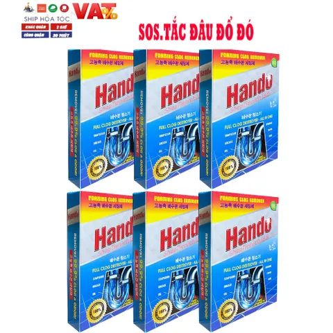 [HOT] Bộ 6 gói bột thông cống Hando 100g