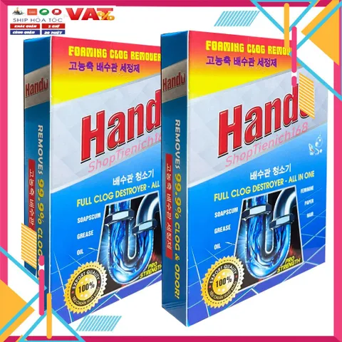 [HOT] Bộ 6 gói bột thông cống Hando 100g