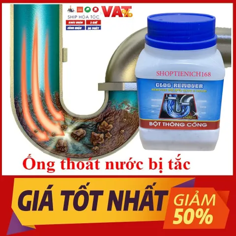[HOT] Bộ 6 gói bột thông cống Hando 100g