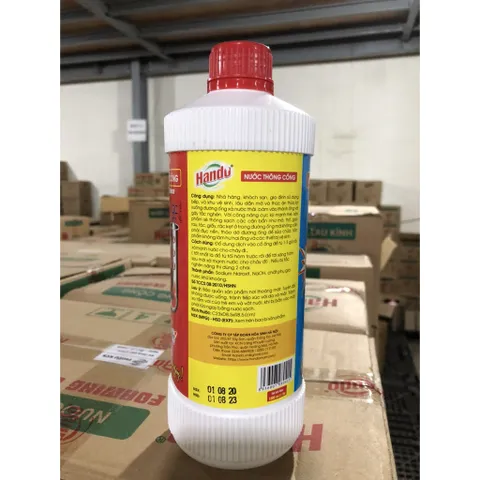 Nước thông tắc đường ống thoát nước Hando 570ml xuất khẩu
