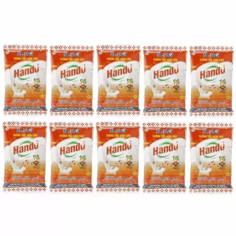 [HOT] Bô 10 Gói bột thông tắc hầm cầu bể phốt loại 215g Hando (Đỏ)