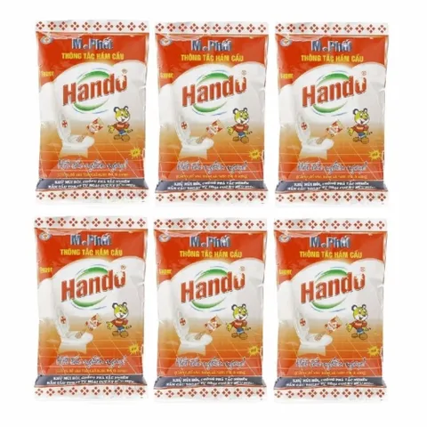 [HOT] Bô 6 gói bột thông tắc hầm cầu bể phốt 215g Hando