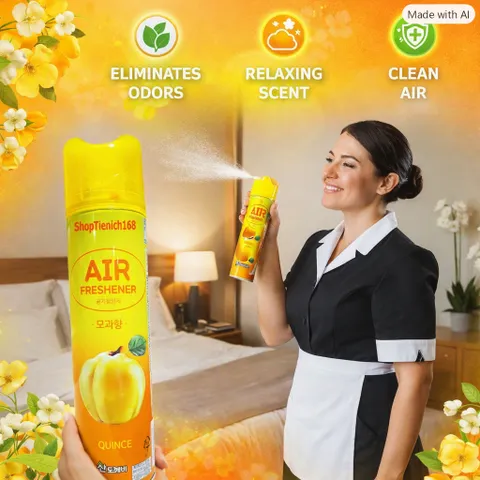 [HƯƠNG CAFE SỮA] Nước hoa xịt phòng Sandokkaebi 370ML Hương Cafe