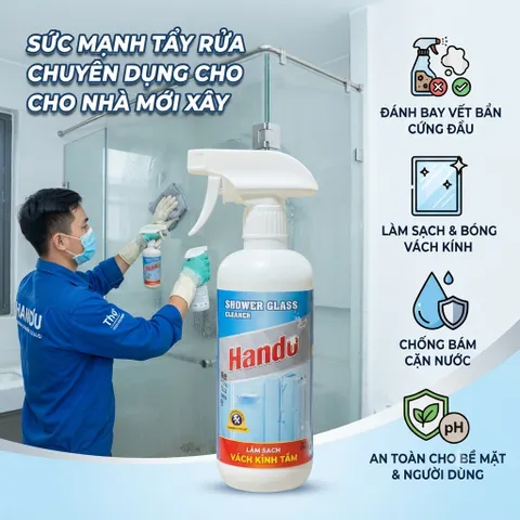 🧽 NƯỚC TẨY DẦU MỠ BẾP HANDО KITCHEN OIL CLEANER – GIẢI PHÁP LÀM SẠCH DẦU MỠ NHANH CHÓNG, HIỆU QUẢ