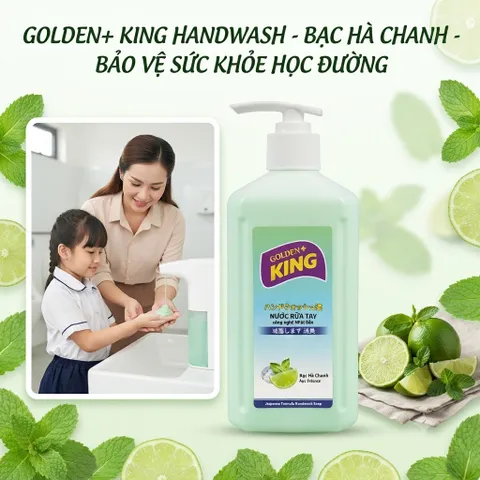 Nước Rửa Tay Golden King 500ml – Giải Pháp 