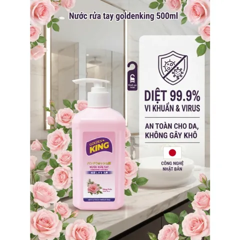 Nước Rửa Tay Golden King 500ml – Giải Pháp 