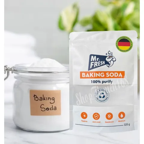 Bột Baking Soda Mr. Fresh Tẩy Rửa, Khử Mùi, Chống Ẩm Mốc 100% Nguyên Chất