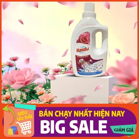 🌸 NƯỚC GIẶT HANDO BẢO VỆ VẢI HƯƠNG HAMONY – HƯƠNG THƠM BỀN LÂU 🌸