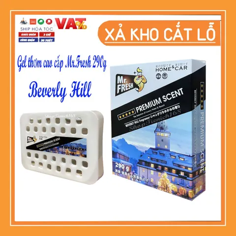 Gel thơm Phòng Khử mùi cao cấp Mr.Fresh 290g Beverly Hill  (Luxury Hotel & Resort)