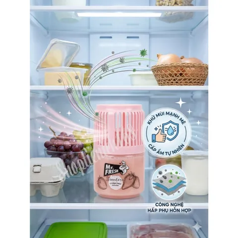SÁP KHỬ MÙI TỦ LẠNH MR. FRESH HƯƠNG TÁO – GIẢI PHÁP ĐÁNH BAY MÙI HÔI, GIỮ TRỌN VỊ TƯƠI NGON