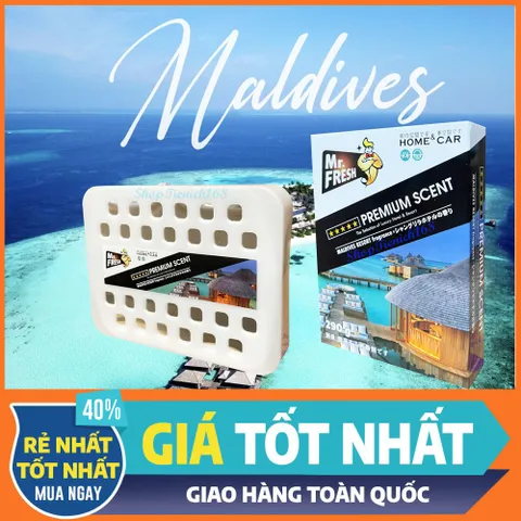 Gel thơm Phòng khử mùi cao cấp Mr.Fresh 290g Maldives  (Luxury Hotel & Resort)