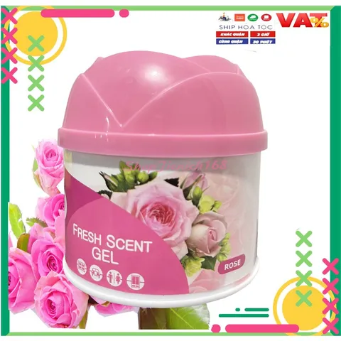 Sáp thơm phòng Hương Hoa Quả Tự Nhiên Hando 87G Hương Hồng